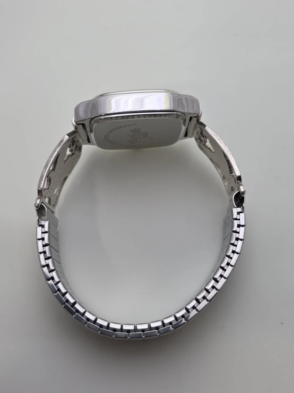 Black Hills Gold Silver-Tone Watch with Gold Accents